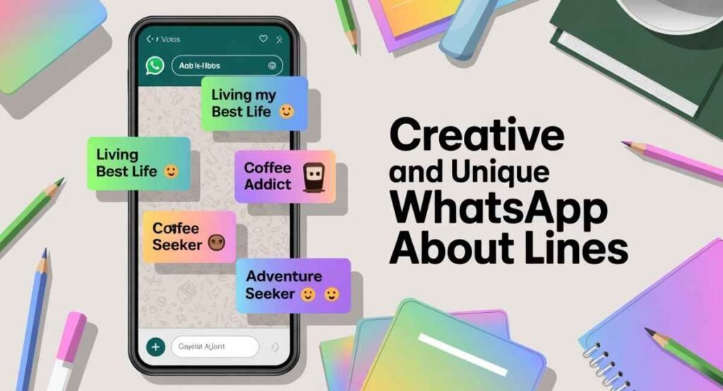 WhatsApp About Lines