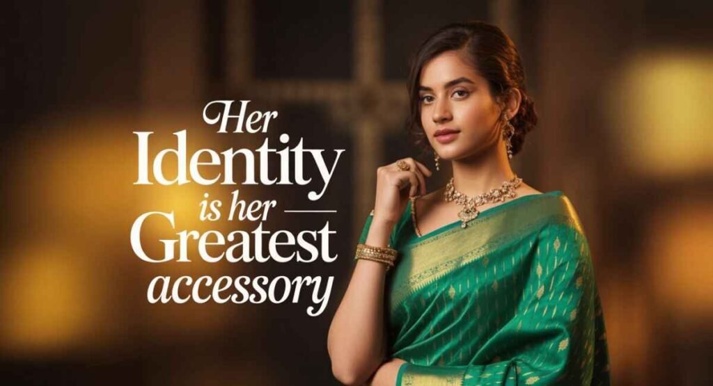 Half Saree Captions 