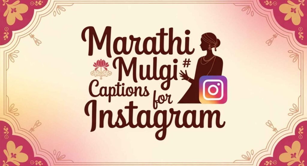 Marathi Mulgi Captions for Instagram