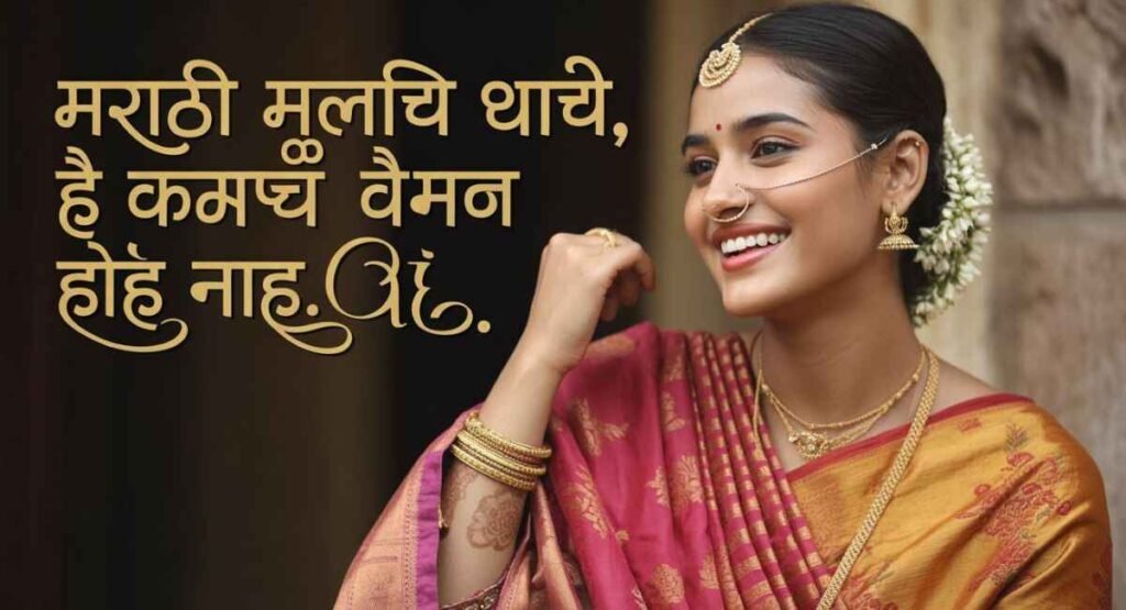 नथCaption in Marathi for Instagram