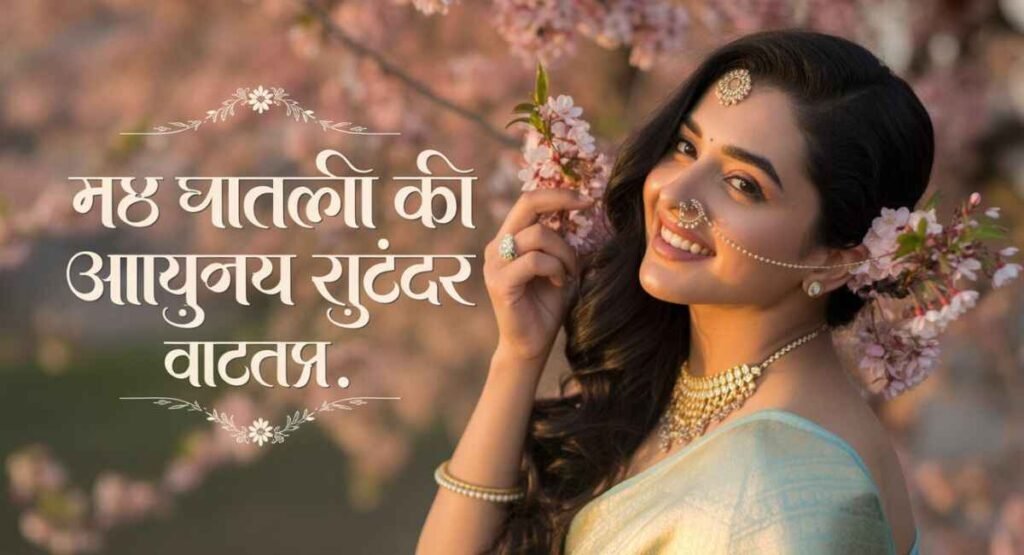 नथCaption in Marathi for Instagram