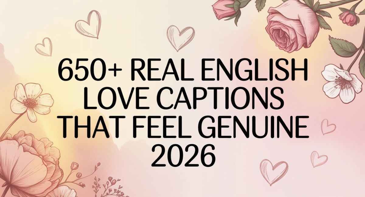 English Love Captions