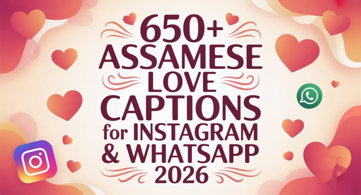 Assamese Love Captions