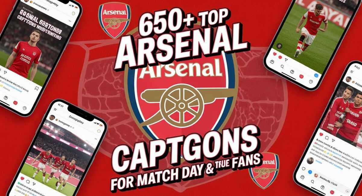 Gooner Captions for Instagram