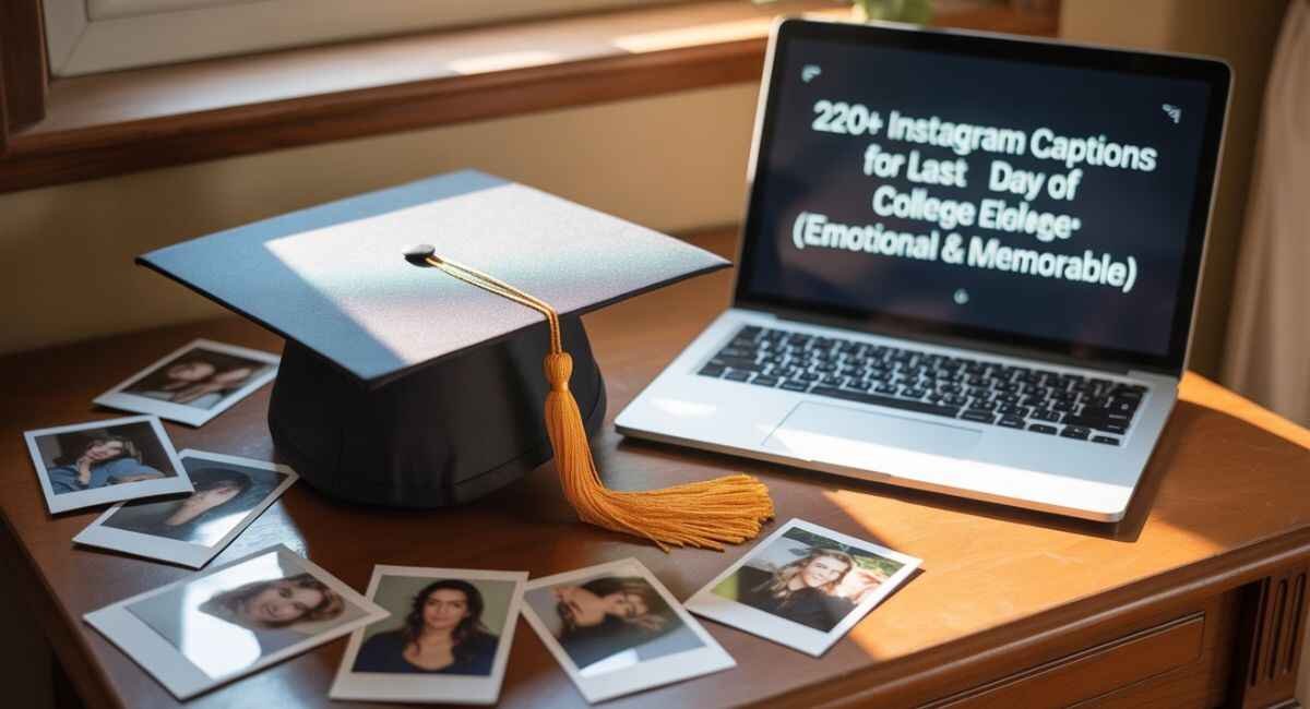 Instagram Captions for Last Day of College