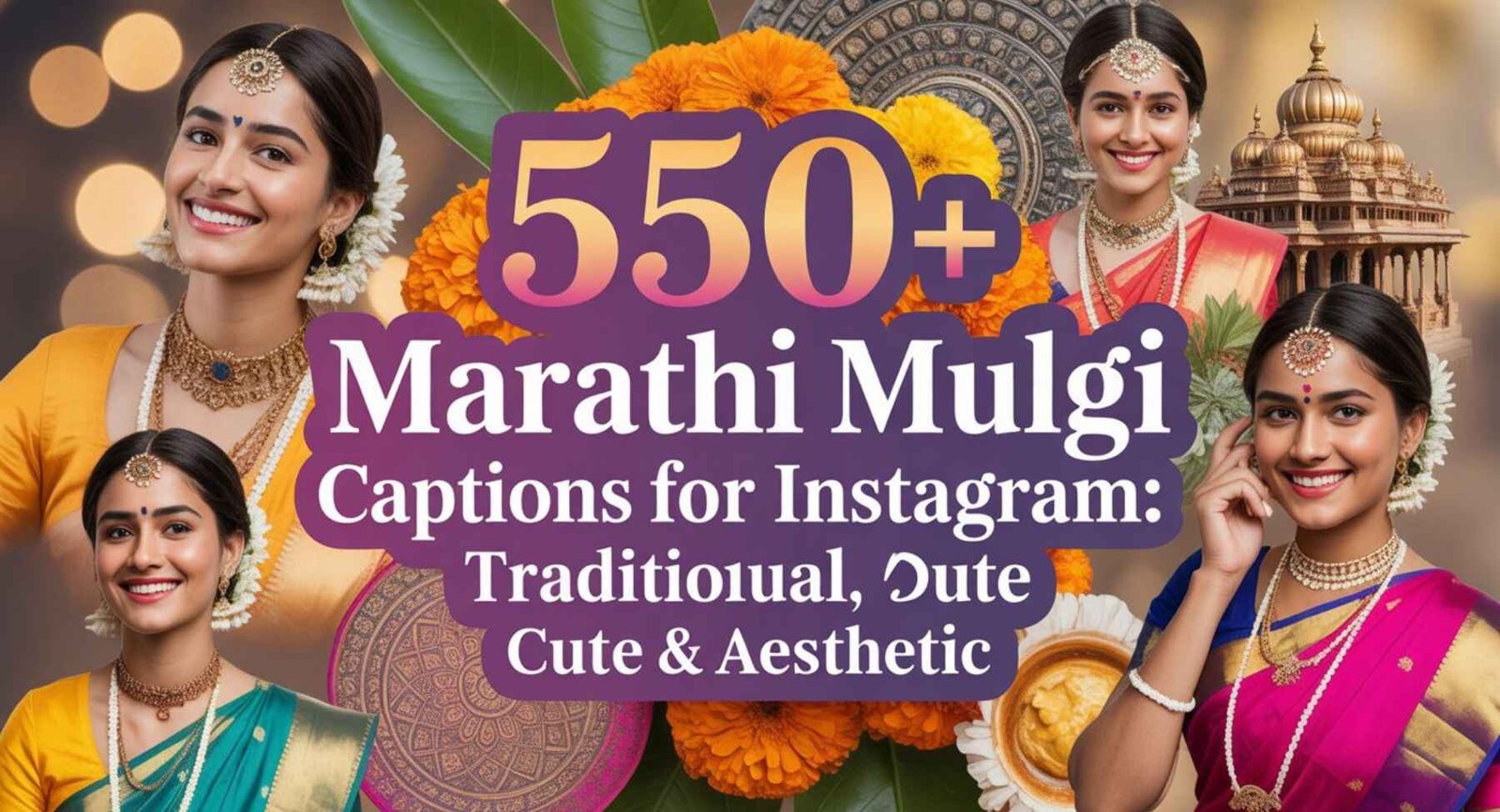 Marathi Mulgi Captions for Instagram
