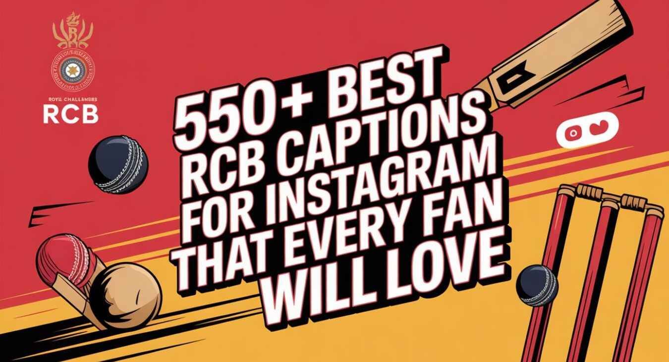RCB Captions for Instagram
