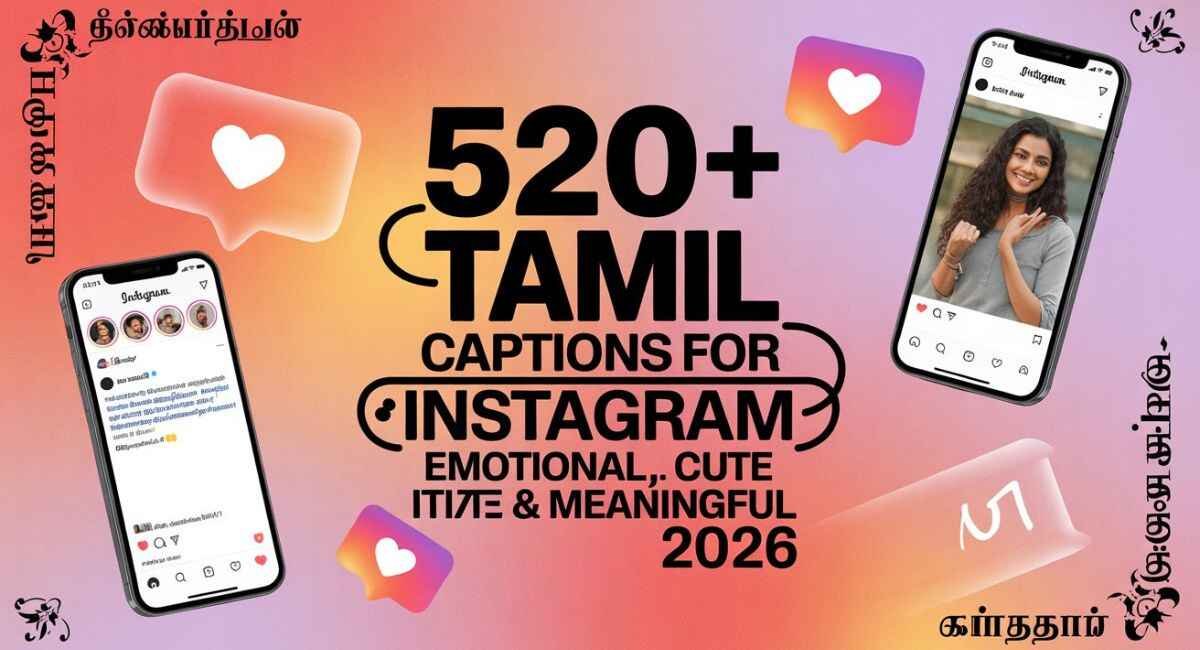 Tamil Captions for Instagram